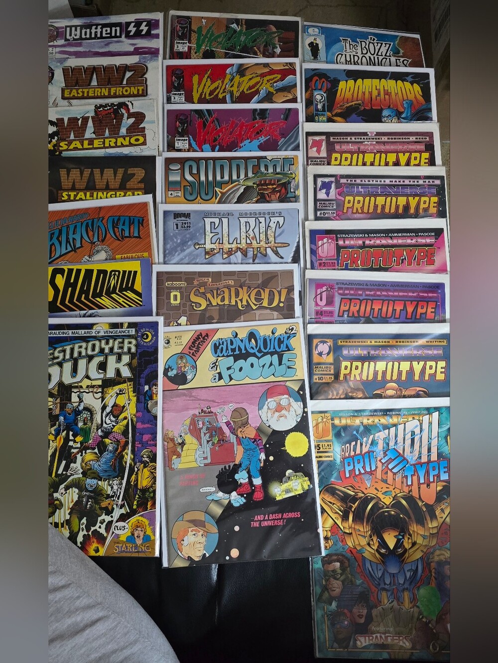 22 Assorted Comic Book Collection Image Malibu Ultraverse Eclipse NEC Epic Kaboo